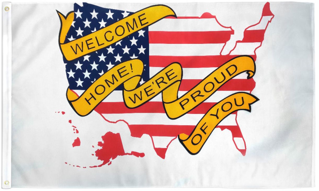 We're Proud of You Flag - 3x5ft