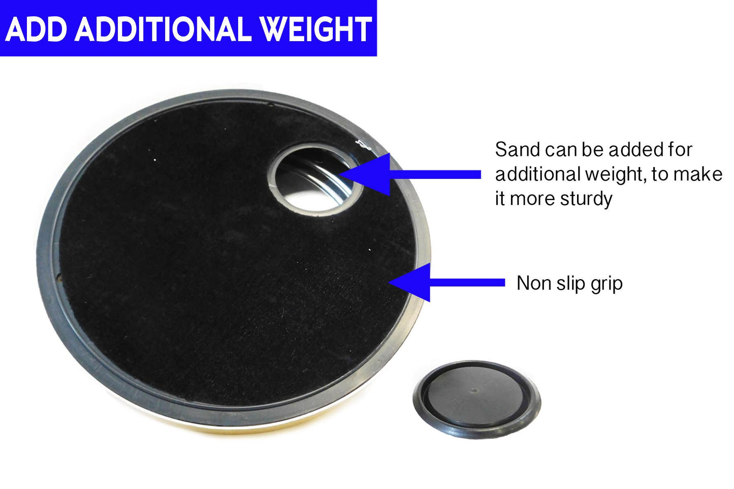 Gold Base for Flagpole