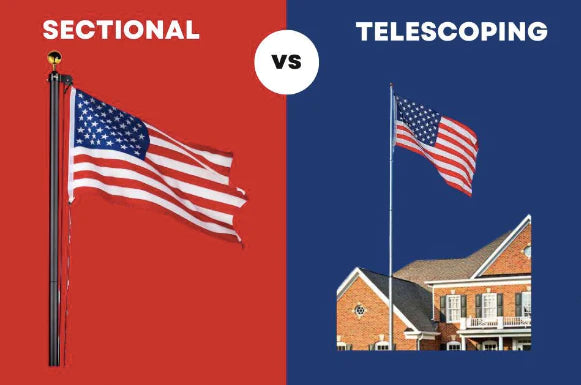 Choosing the Right Flagpole: Telescoping vs Sectional