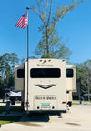 Road to Patriotism: Showing American Pride on Your Vehicle with Official Flagpole