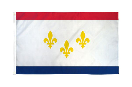 NEW ORLEANS CITY FLAG 3X5FT POLY