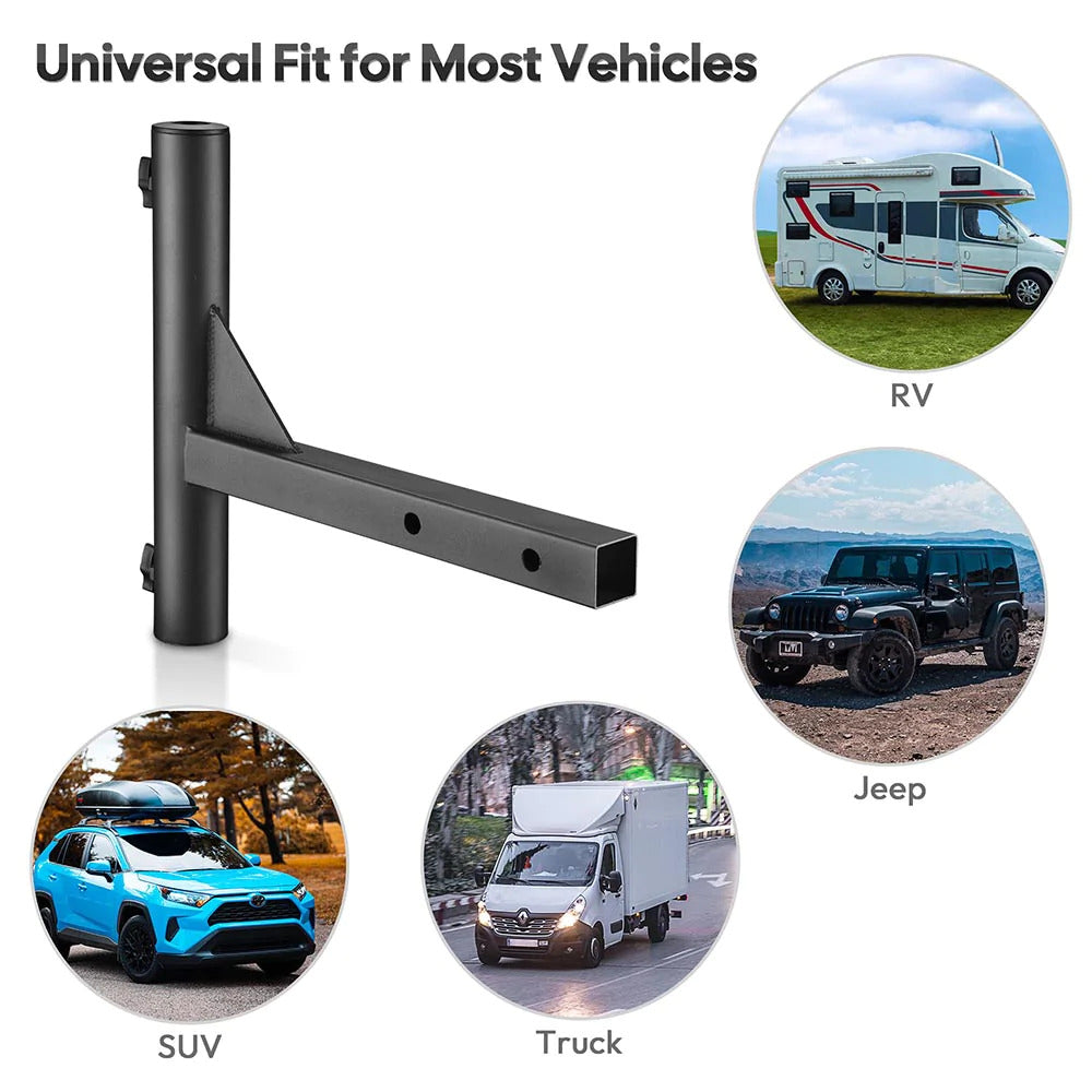 Truck Flagpole Holder for 2" Receiver