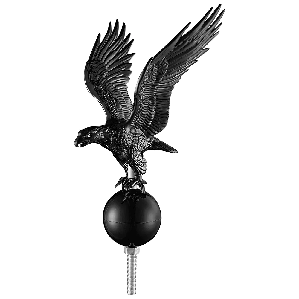 Eagle Flag Pole Topper and Ball