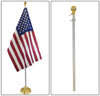 8FT Aluminum Flag Pole (Ball Top)