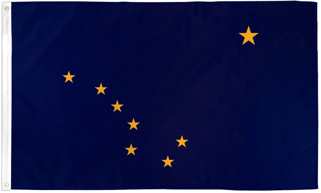 Alaska State Flag 3x5ft Polyester
