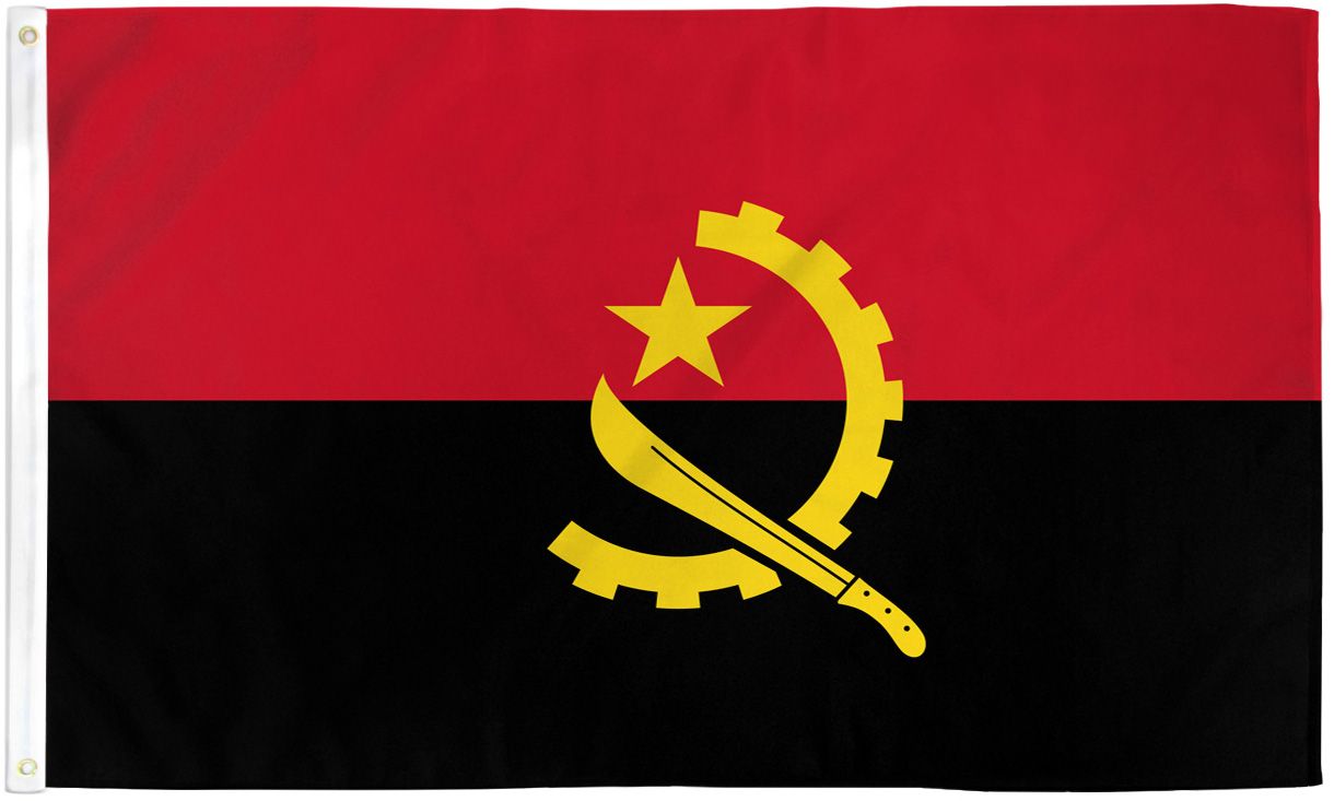 Angola Flag - 3x5ft