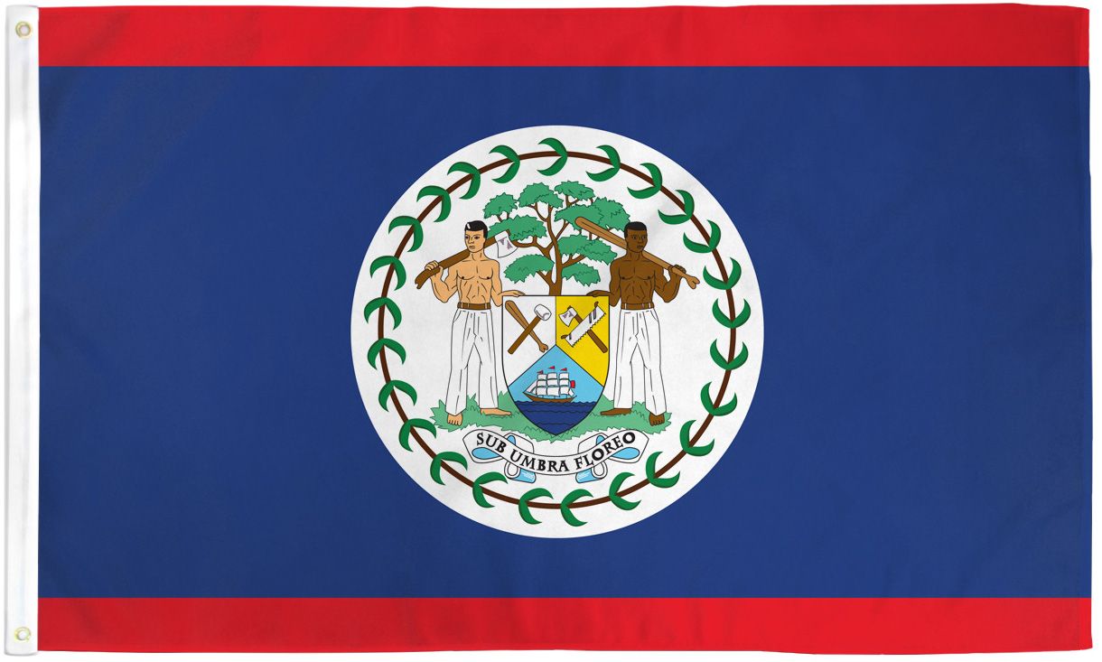 Belize Flag - 3x5ft