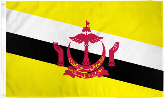 Brunei Flag - 3x5ft