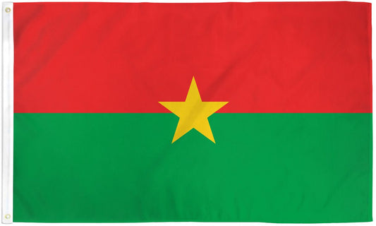 Burkina Faso Flag - 3x5ft