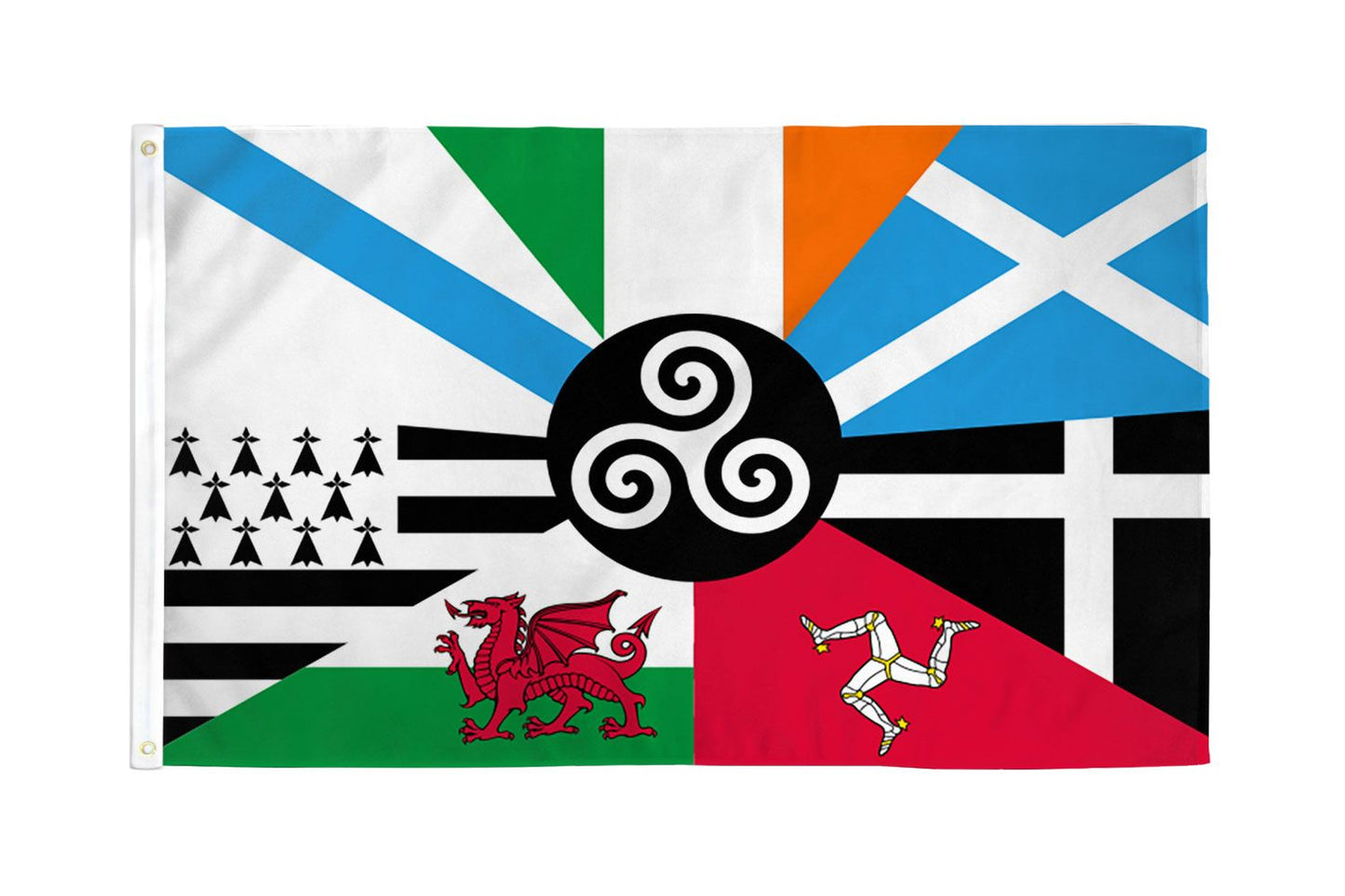 Celtic Nations Flag - 3x5ft