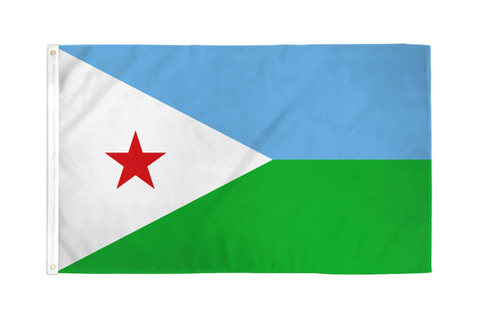 Djibouti Flag - 3x5ft