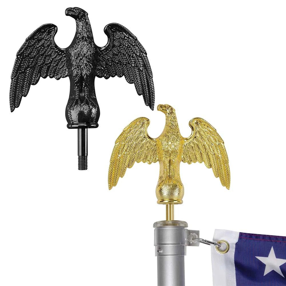 Eagle Telescoping Flag Pole Top Ornament (Plastic)