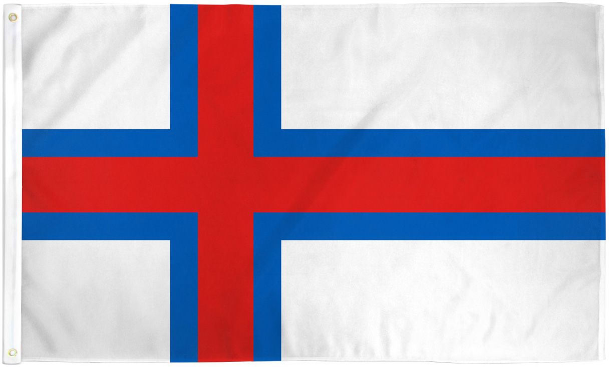Faroe Island Flag - 3x5ft