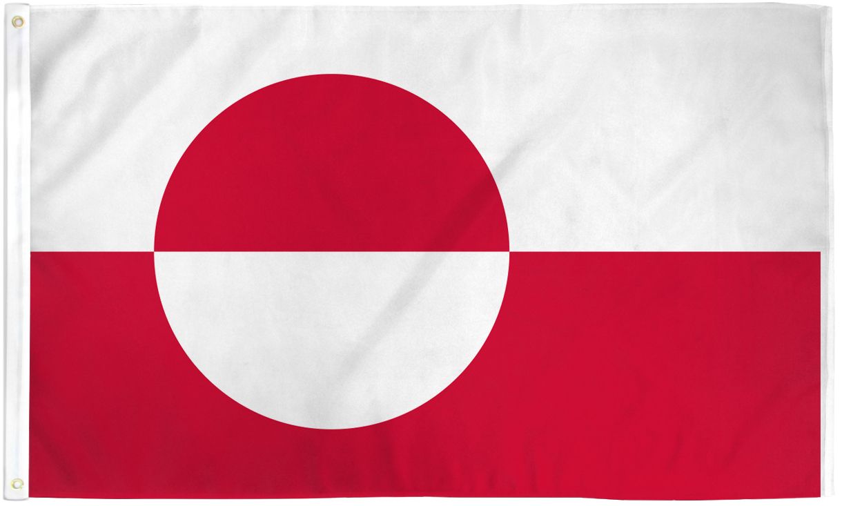 Greenland Flag - 3x5ft