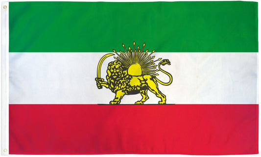 Iran (Lion) Flag - 3x5ft