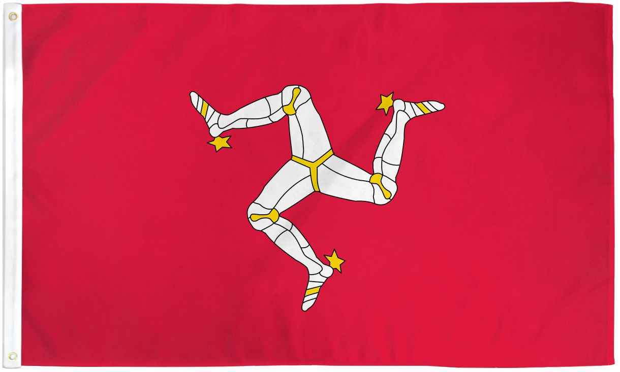 Isle of Man Flag - 3x5ft