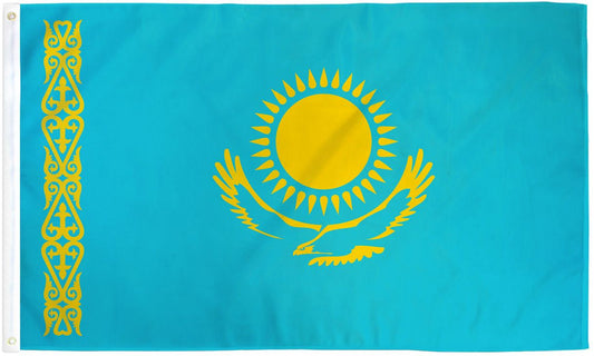 Kazakhstan Flag - 3x5ft