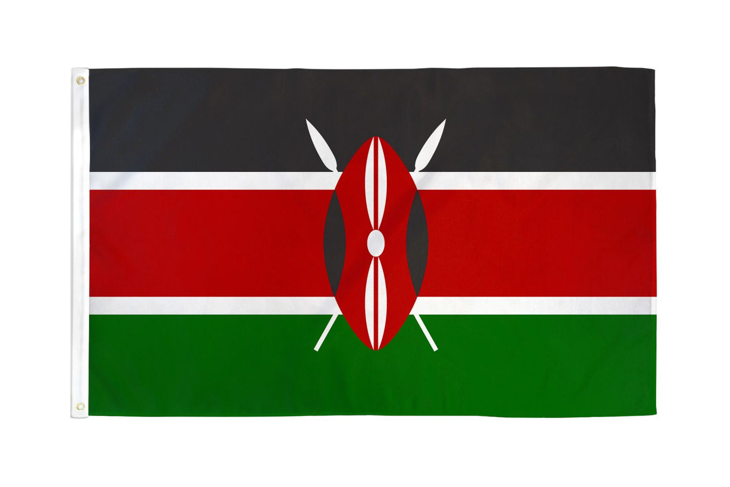 Kenya Flag - 3x5ft