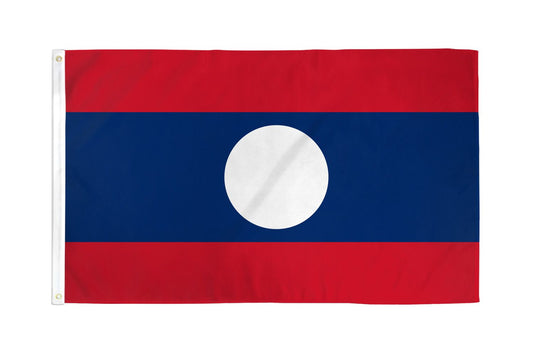 Laos Flag - 3x5ft