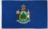 Maine State Flag 3x5ft Polyester