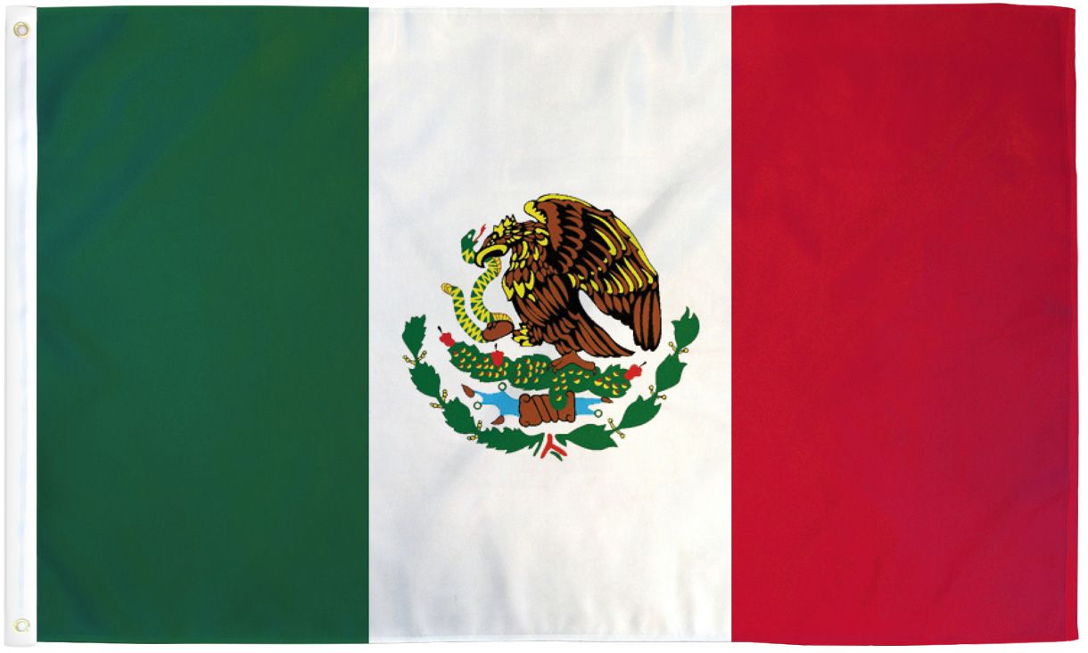 Mexico Flag - 3x5ft