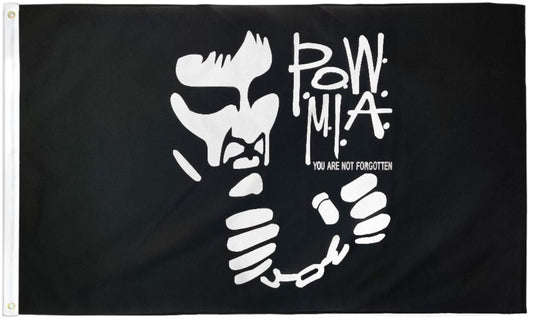 POW-MIA  (Chain) Flag - 3x5ft