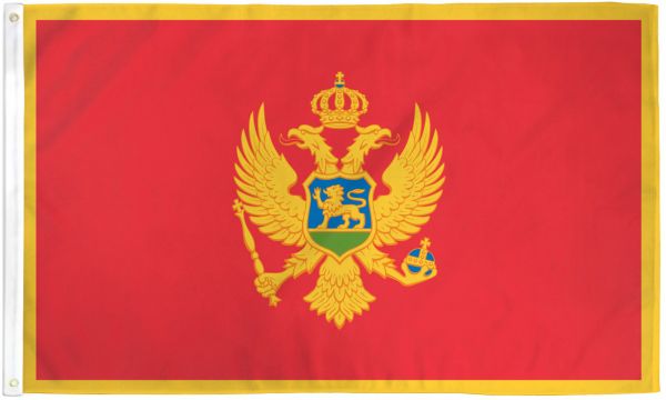 Montenegro Flag - 3x5ft
