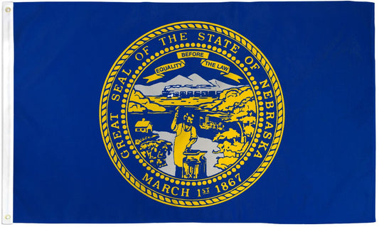 Nebraska State Flag 3x5ft Polyester