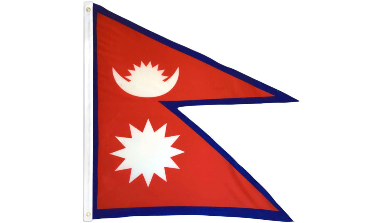 Nepal Flag - 3x5ft