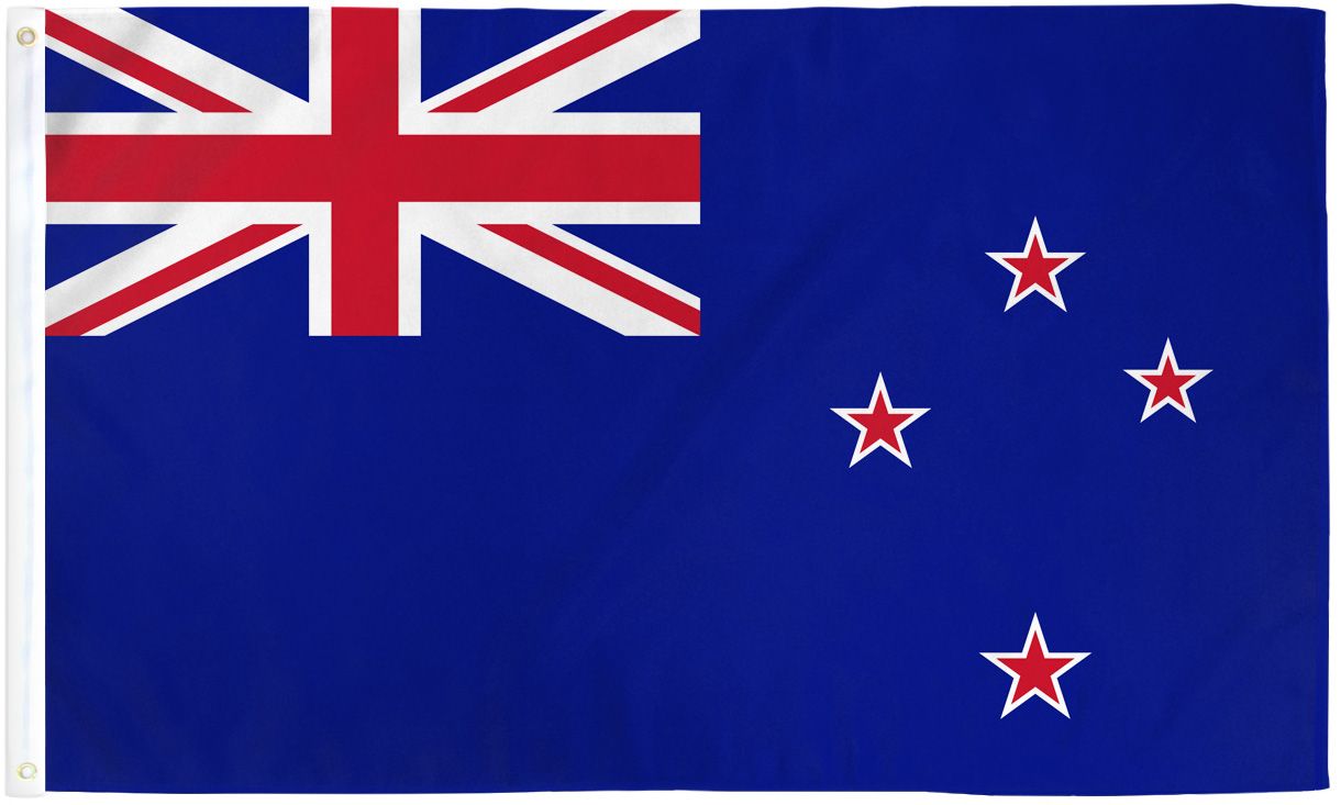 New Zealand Flag - 3x5ft