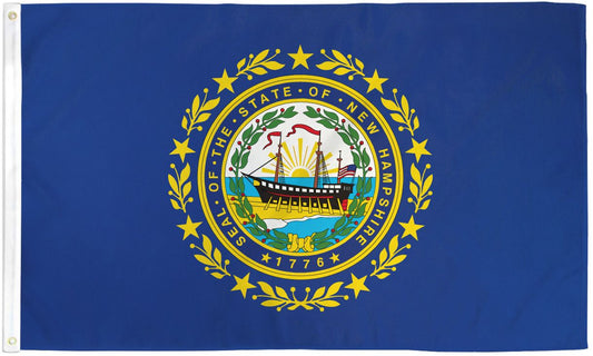 New Hampshire State Flag 3x5ft Polyester