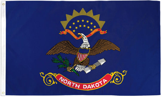 North Dakota State Flag 3x5ft Polyester