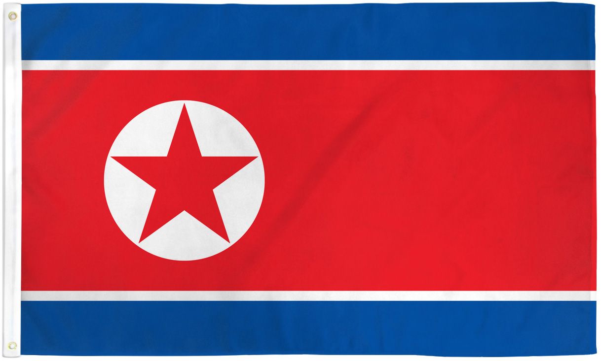 North Korea Flag - 3x5ft