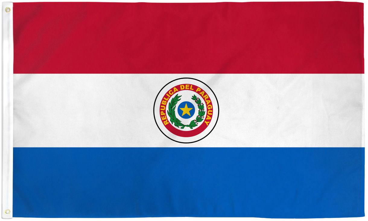Paraguay Flag - 3x5ft