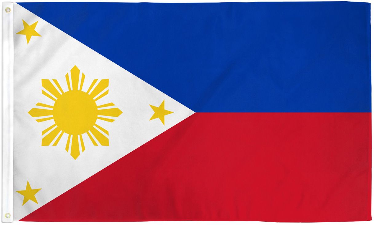 Philippines Flag - 3x5ft – officialflagpole