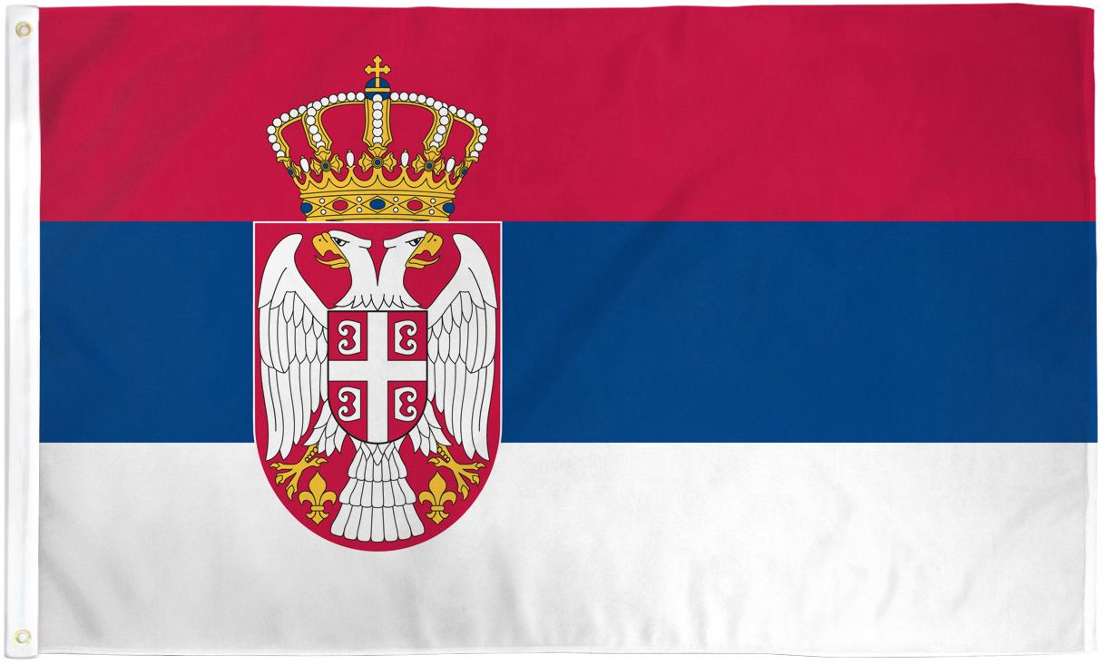 Serbia Flag - 3x5ft