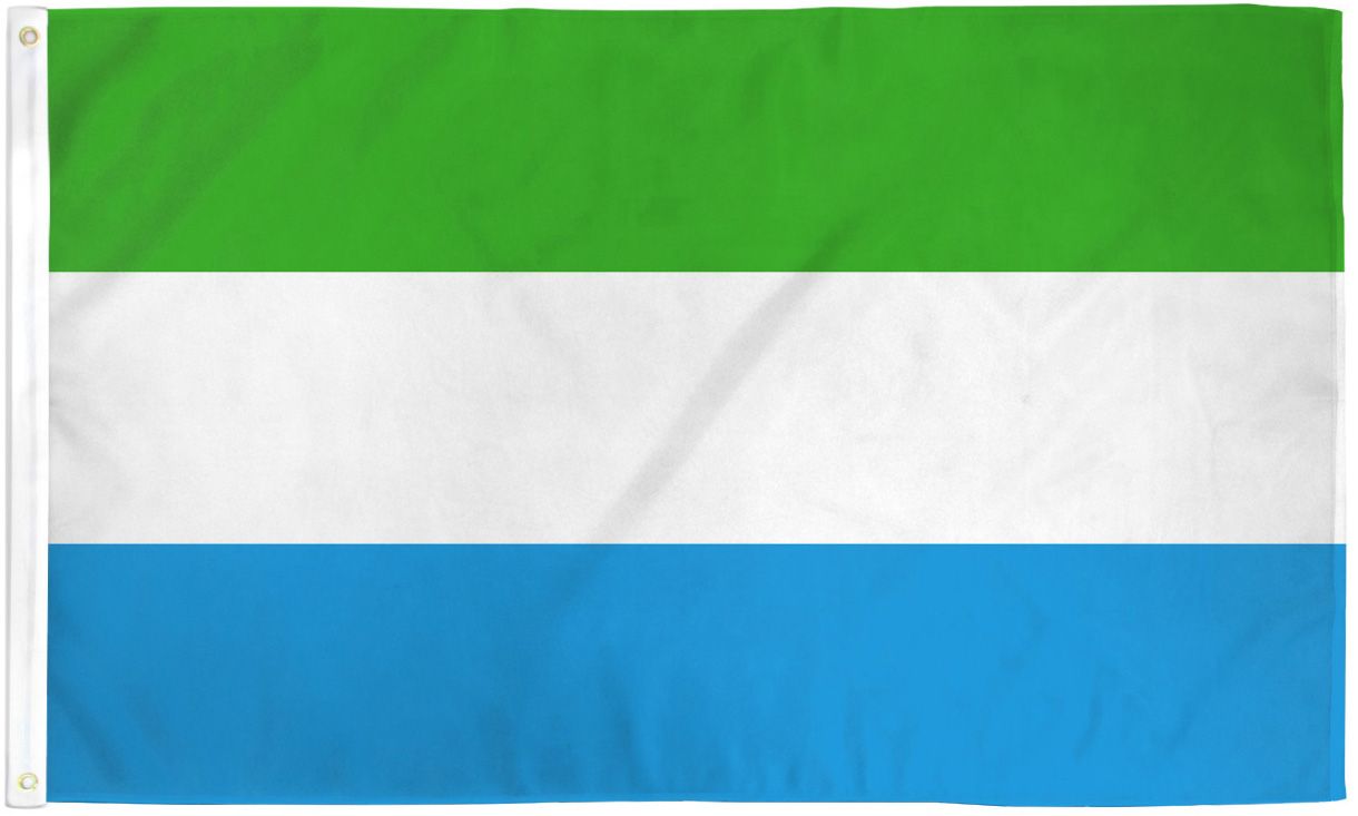 Sierra Leone Flag - 3x5ft