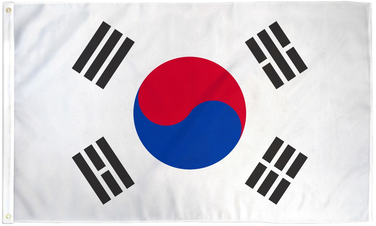 South Korea Flag - 3x5ft