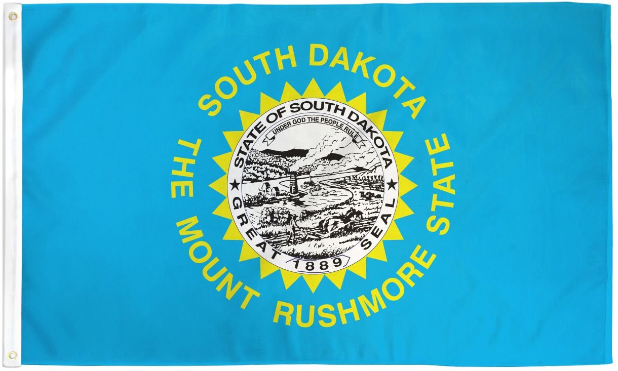 South Dakota State Flag 3x5ft Polyester