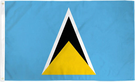 St. Lucia Flag - 3x5ft