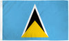 St. Lucia Flag - 3x5ft
