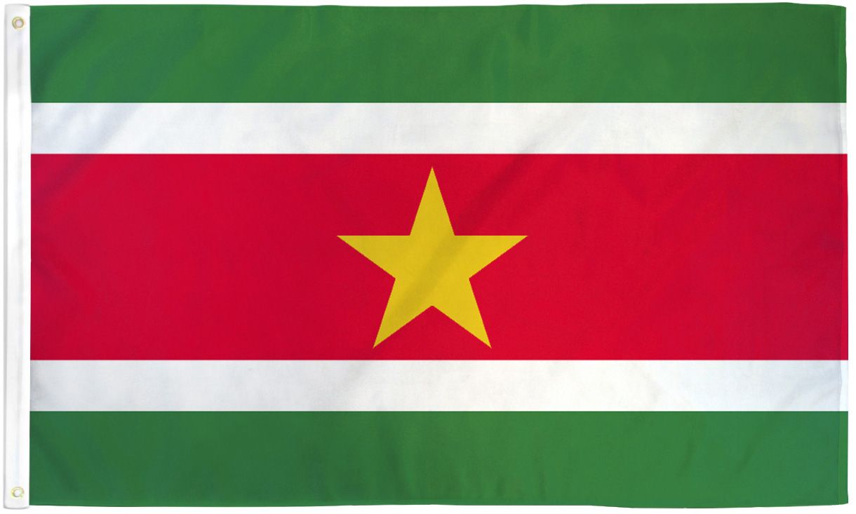 Suriname Flag - 3x5ft