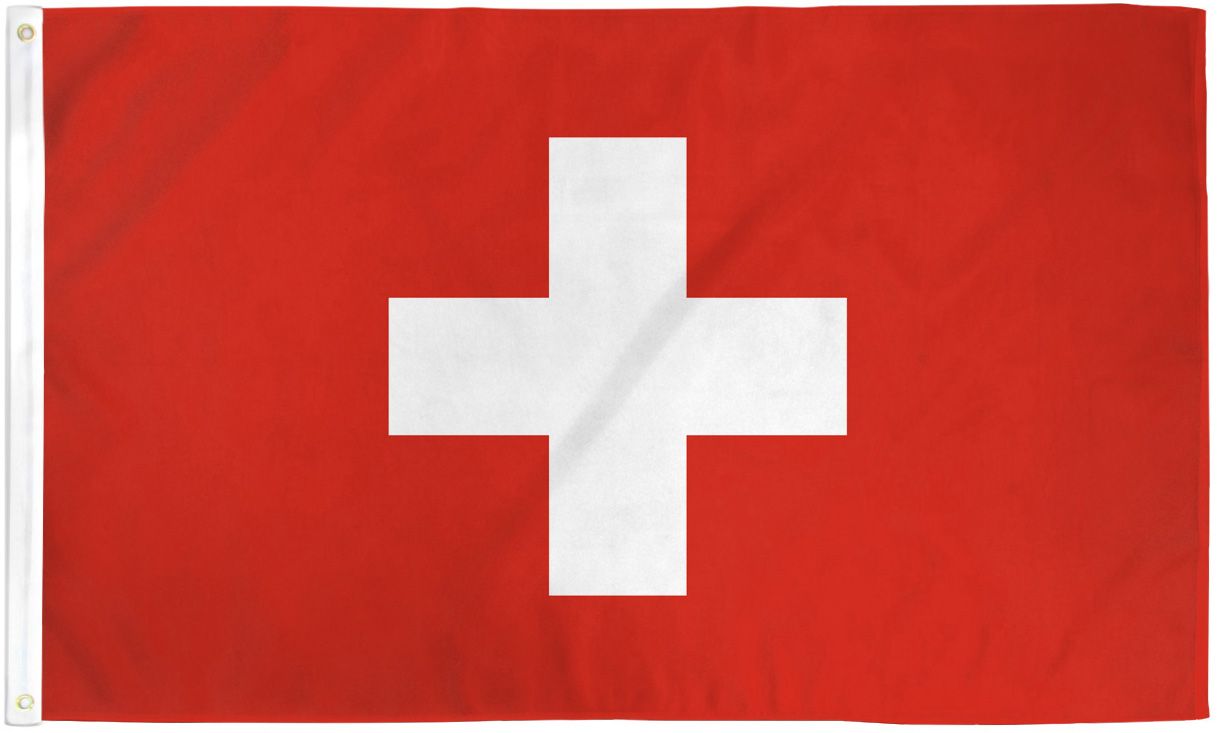 Switzerland Flag 3x3ft