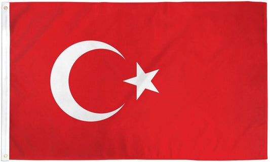 Turkey Flag - 3x5ft