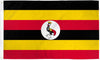 Uganda Flag - 3x5ft