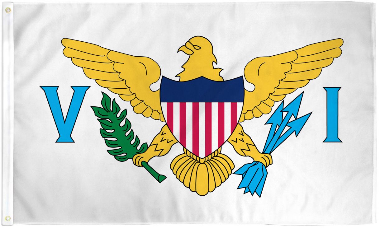 US Virgin Islands Flag - 3x5ft