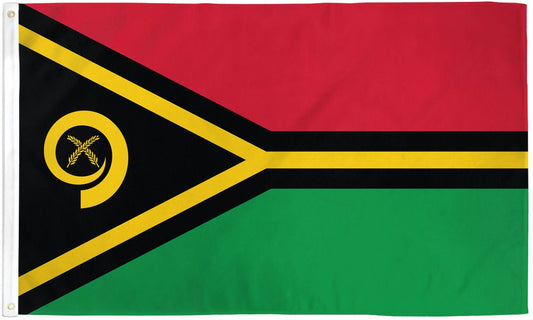 Vanuatu Flag - 3x5ft