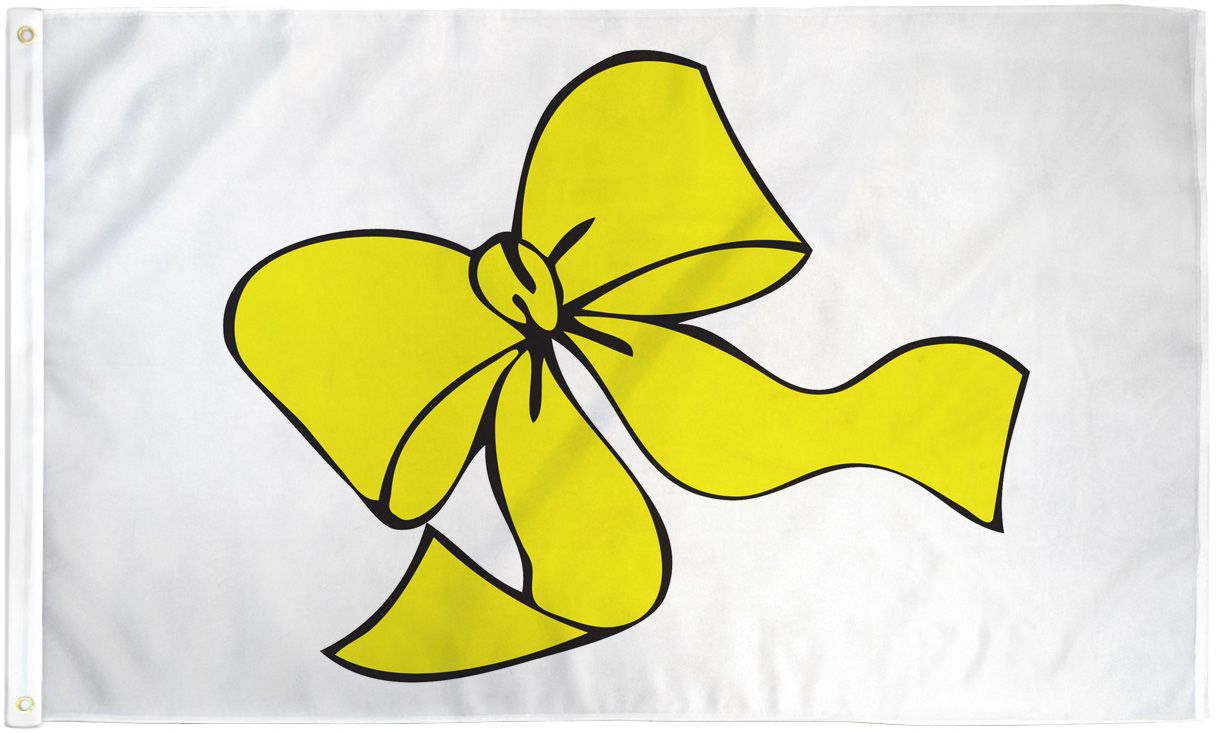 Yellow Ribbon  Flag - 3x5ft